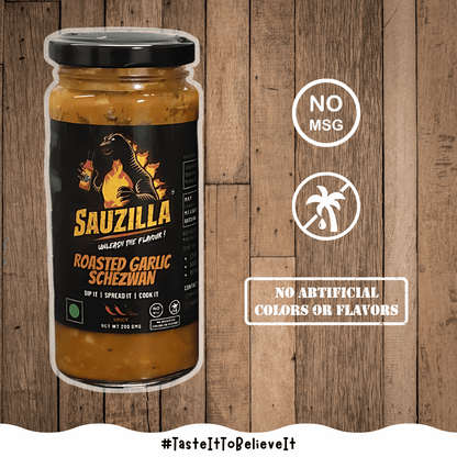 Roasted Garlic Schezwan